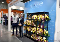 Deliflor is a know player in the Russian market. The company has been on the exhibition for many years and are being visited by florists and wholesalers from all over Russia and beyond. In the photo Rob Storm and Lejla Begovic with the selfie wand, including many novelties.