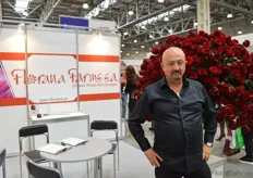 Fernando Martinez of Flordana Farms. This Ecuadorian grower is supplying the Russian market for over 20 years. According to him, the market is becoming to get stable.