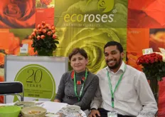 Diana Erazo of Ecoroses. Even though the crisis, this Ecuadorian farm is still supplying Russia with the same volumes, but the prices are lower.