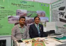 Ved Prakash Sharma and Gian Aggerwal of Rajdeep Agro Products.