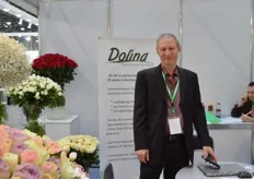 Yakoc Sheinkman of Dolina, they export flowers from Israel.