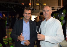 Robert Verbruggen (Chrysal) en Johan v/d Veen (DFG)