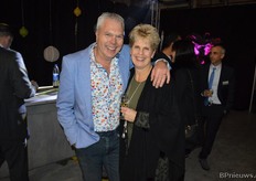 En Mr en Mw Celie, eigenaar Celieplant & Bouquetnet - ook gevestigd op Green Park Aalsmeer