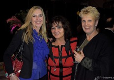 Louisa van der Zwet, Linda Janmaat en Ingrid Celie