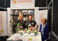 Jolanda, Kimberley en Jeanette Schouten van Flowerpacks