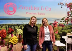 Marja Oudhuis en ir. Rosaline Zuurbier. van Zuurbier&Co Premium Roses