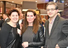 Jacqueline Doornekamp van conceptfactory, Karin van Eijk van VDE Plant en Peter Oei van Stichting Innovatie Glastuinbouw Nederland
