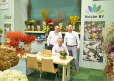 Team Kolster, ready to impress the fair's visitors