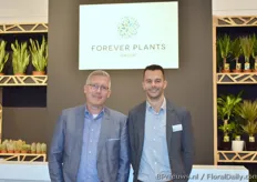 Remco Hill from Sjaloom Tropical Plants and Corne van Winden from Forever Plants.