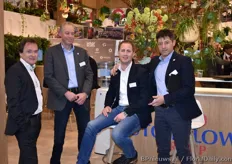 Arjan van Geremeren, Marco van Veen, Jan Bekx and the best of all four Roberto Turina. All members of the Dutch Flower Group.