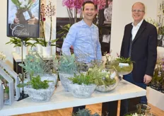 Mathijs v/d Knaap from Plants Creations and Martin v Weerdenburg from Aphrodite Orchids.