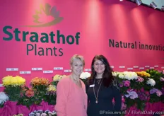 Diane Schrama and Bita van Voorst from Straathof Plants and Natural Innovations.