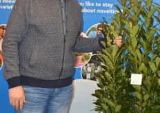 Thijs Veldhuijzen from Plantipp who is supporting the small breeders is showing his personal favorit. The Prunus Laurocerasus (Ellie).
