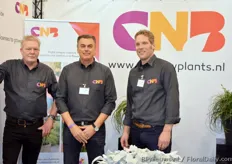 Rien van Zuilenkom, Ron Hoogeveen and Marcel Salman from CNB.