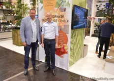Waterdrinker, one of the biggest trade companies from The Netherlands, here respresented by Frank van Klingeren and Hunter Nussbaumer