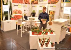 David Wouter from Dataflor, going strong with strawberries
