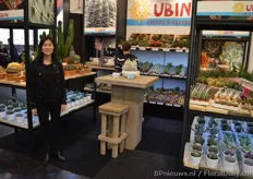 Joenie van der Vliet from Dutch cactus grower Ubink