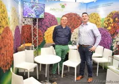 Belgian breeder of chrysantemums Jolu Plant, represented by it's owners Luuc and Christophe Pieters
