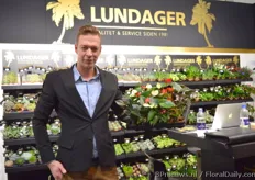 Michel Teekens of Lundager. He runs the company Lundager BV in the Netherlands that was established on October 1, 2017. According to Teekens the demand for green plants increased over the last years.