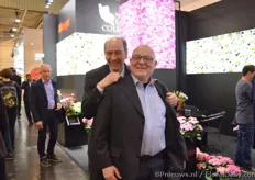 Josef Heuger of Heuger and Jorn Hansen of Jackpot, a danish pot producer that was visiting the show.