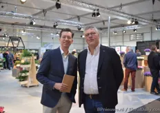 Sander Lous of Green World Media and Peter van de Pol of ProRoot were also visiting the show.