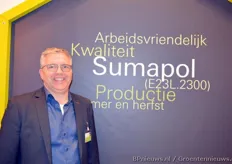 Eric van Vliet van Enza Zaden presenteert: hun nieuwe komkommer Sumapol