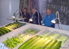 Rijk Zwaan vraagt met hun opstelling onder de aandacht voor het komkommerassortiment