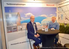 Geert Helderman (Honeywell) en Frans Zwinkels