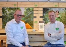 Olav Baltussen en Patrick Boeters van het uitzendbureau Green Talent.