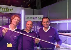 Roy Visser, Mark van der Ende en Arnaud Teller van AGRO LED hadden een teaser.