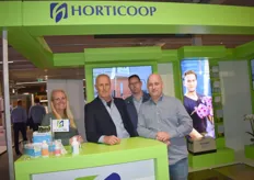 Claudia Zuur, John v/d Kleij, Ron Kleijn en Eric Kerklaan van Horticoop.
