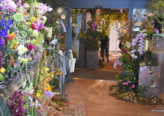 De fleurige ingang van Fleurametz