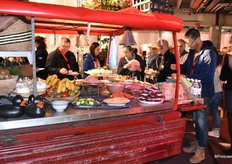 Ze pakten goed uit voor het event en iedereen kon heerlijke broodjes pakken met een ruime keuze aan beleg.