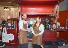 Barista Bandits was van de partij en hielp iedereen met een heerlijk bakkie koffie naar keuze.