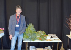 En zijn buurman Dirk Grombein van Grombein Naturgrünhandel GmbH kwam ook om hun producten uit Duitsland te presenteren.