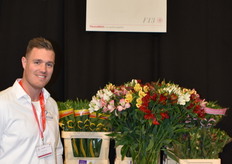 Het was iets dichter bij huis voor Willem Dekker van H.M. Tesselaar die ook hun producten liet zien op het event.