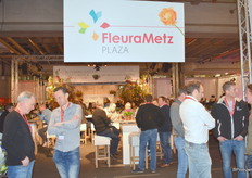 De ingang van de FleuraMetz Plaza zoals je kunt zien.