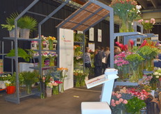 Het presentatie huisje van FleuraMetz zelf.