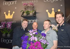 Diederik, Wil, Bram & Dave van Bernhard.
