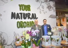 De mannen van Your Natural Orchids waren ook present en presenteerde hun nieuwe concept die je rechts kunt zien. Helemaal klaar om mee te nemen en af te leveren als cadeau.