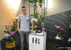 Jan Termeer van orchideeënkweker Hoog Bos