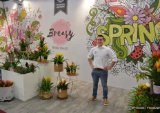Bromelia bouwt verder aan de de marketing, om de kleurrijke planten nog beter bij verschillende doelgroepen onder de aandacht te brengen. Op de foto Jelmer Vink