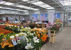 Lekker eten tussen de bloemen