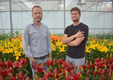 Hier de broers van het bedrijf Mak Breeding.