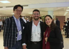Philip Eugchun Kim (Circum-Pacific U.S.), Andrew Carter (Smallhold) and Sabrina Cavalho who was visiting from Portugal.
