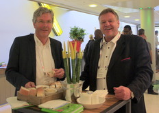 Jan van Omvlee (Rijk Zwaan) and Bert Strikkers (Alumat Zeeman)