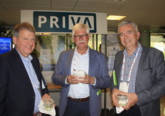 Harm Maters (AVAG), Gert Zandsteeg (UAB ALTA Agro) and Rein Tichelaar (Zantingh BV).