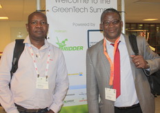 Quett Rabai (Mosisdedi Farmers Ass. Botswana) and Siphephiso Diamini (Namboard Swaziland)