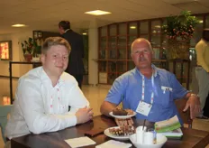 Maarten Vandecruys (Urban Crop Solutions) and Nico Jong (Jong Nursery)