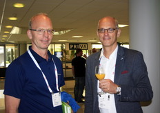 Marten Denekamp (Syngenta) and Vincent Deenen (Grodan)